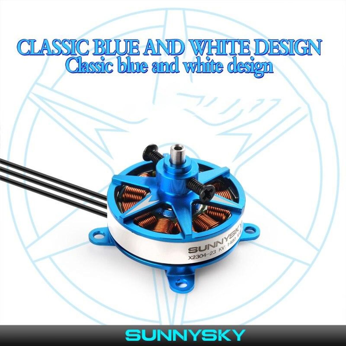 Бесколлекторный мотор Sunnysky X2302/X2304/X2305 1480kv/1600kv/1650kv CW для самолётов и мультикоптеров Бесколлекторный мотор Sunnysky X2302/X2304/X2305 1480kv/1600kv/1650kv CW для самолётов и мультикоптеров