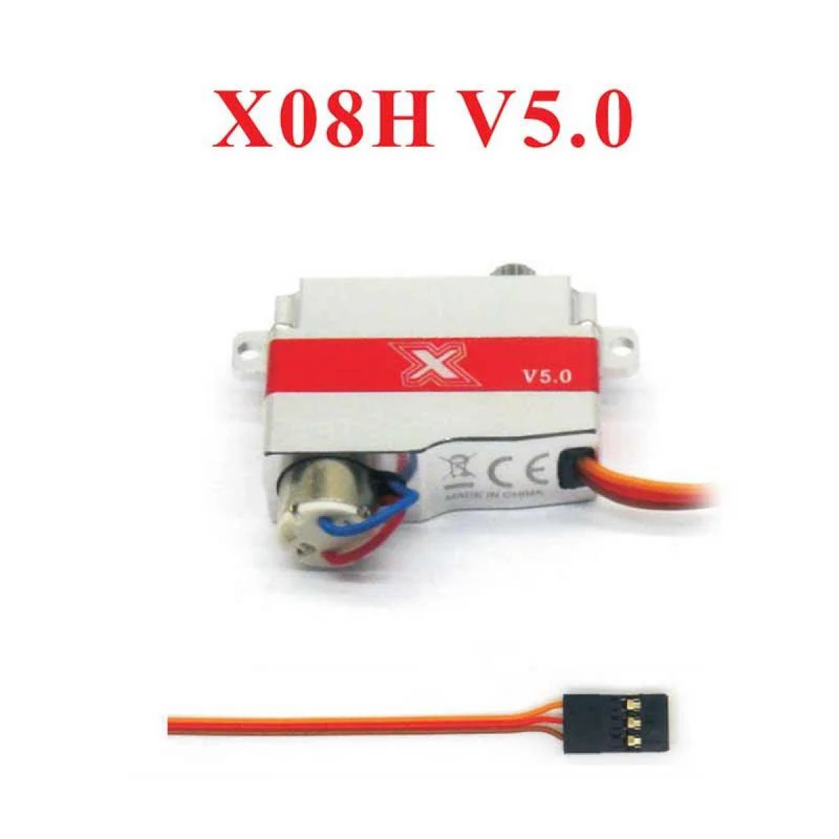 KST X08H V5.0 Цифровой сервопривод 9г, металл, 2.7кг·см@7.4В, для RC, напряжение 3.8-8.4В KST X08H V5.0 Цифровой сервопривод 9г, металл, 2.7кг·см@7.4В, для RC, напряжение 3.8-8.4В