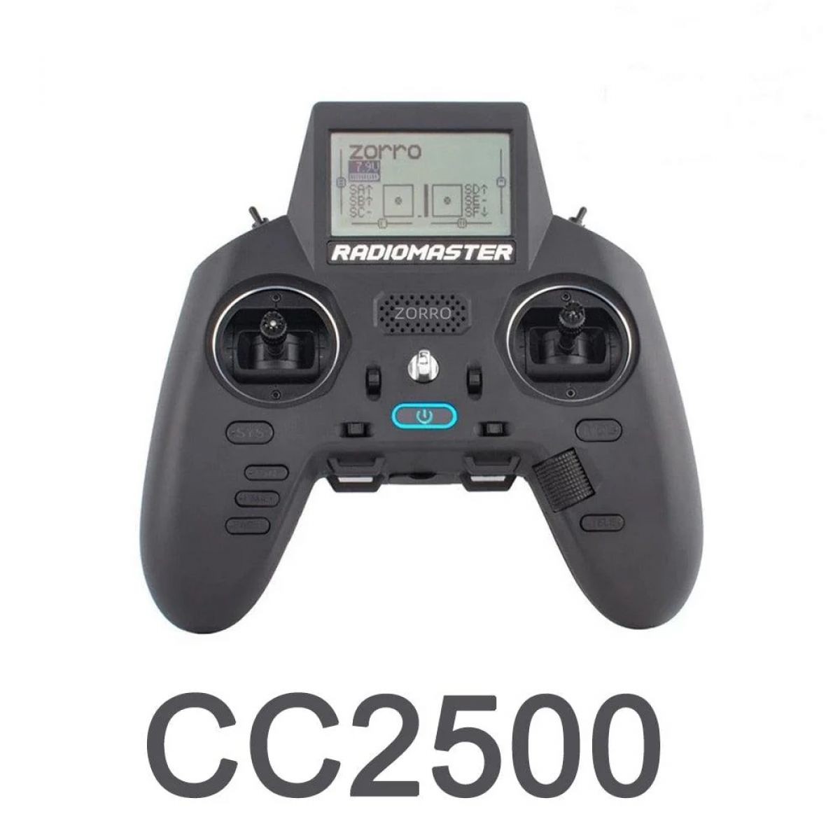 Аппаратура RadioMaster Zorro CC2500 Hall JP4IN1 ELRS TX для FPV квадрокоптеров и дронов Аппаратура RadioMaster Zorro CC2500 Hall JP4IN1 ELRS TX для FPV квадрокоптеров и дронов
