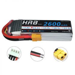 Аккумулятор HRB 3S 11.1V 2600мАч 35C Lipo XT60 T Deans XT90 EC5 для FPV, самолетов, авто, лодок RC