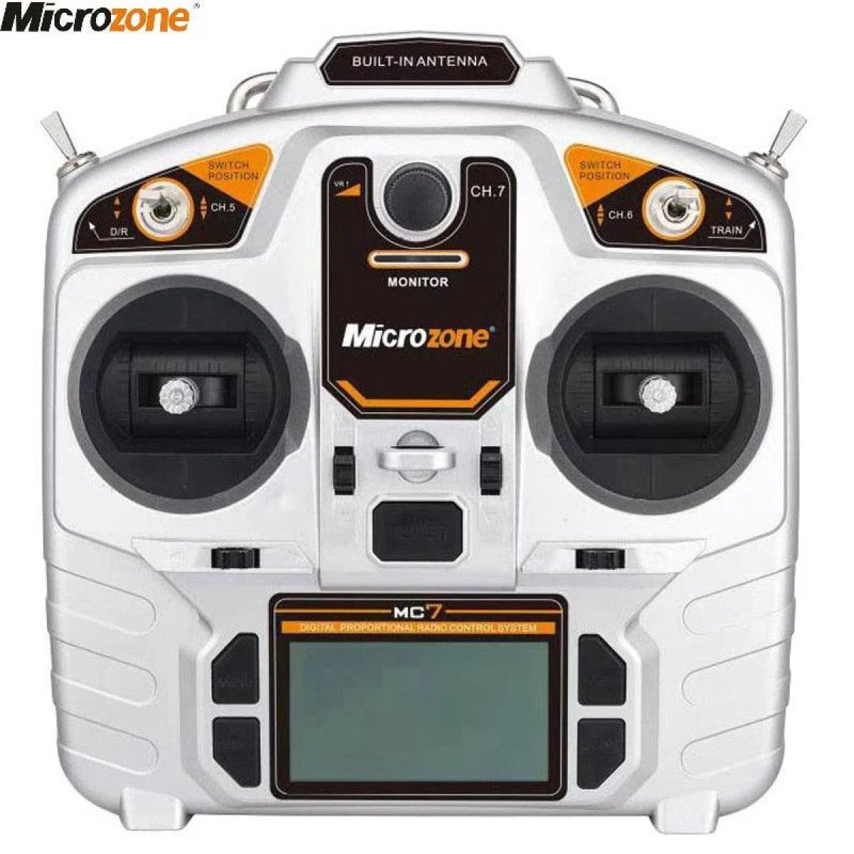 Передатчик MicroZone MC7 2.4G с приёмником MC8RE для RC самолётов, дронов, вертолётов, сравнение с MC6C Передатчик MicroZone MC7 2.4G с приёмником MC8RE для RC самолётов, дронов, вертолётов, сравнение с MC6C