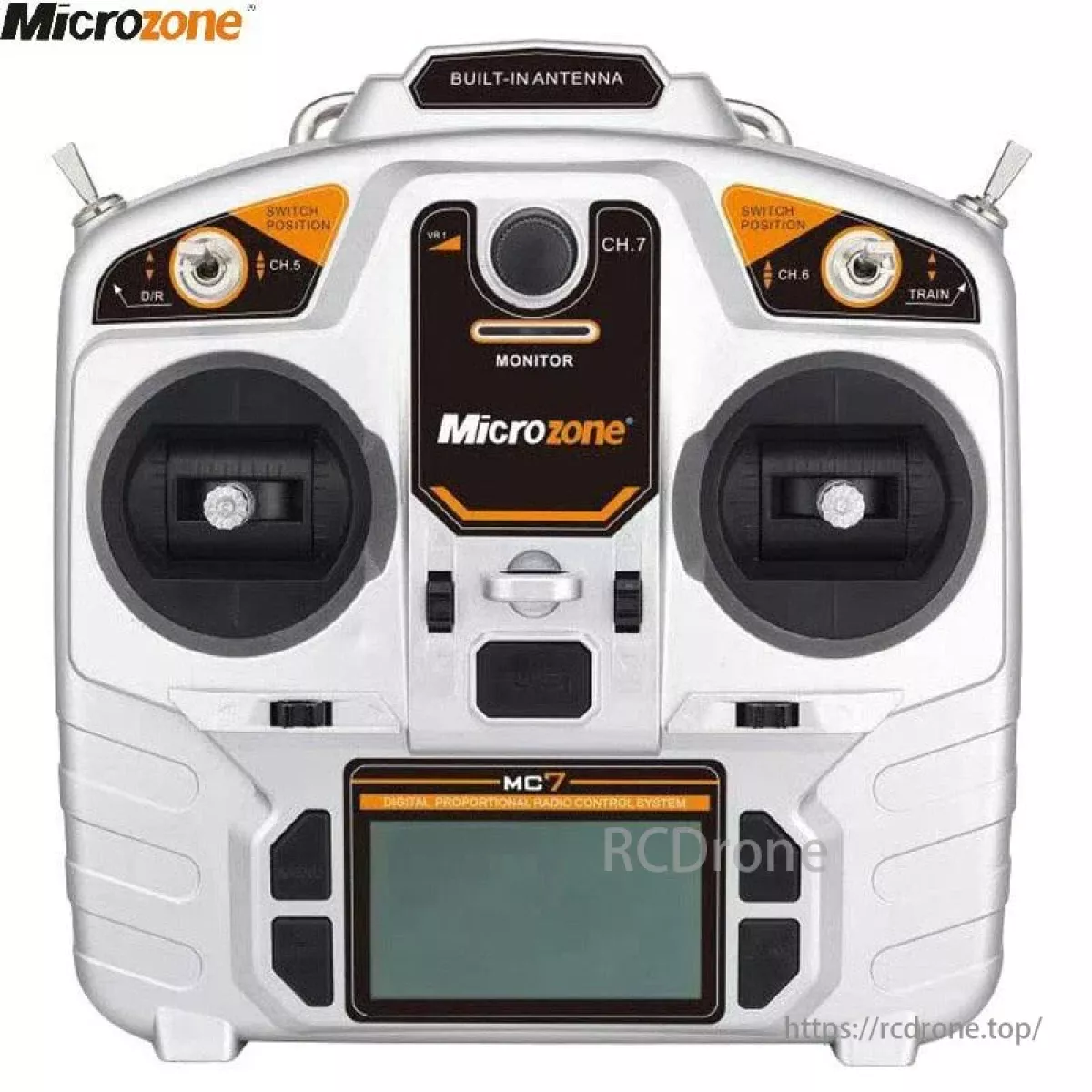 Передатчик MicroZone MC7 2.4G с приёмником MC8RE для RC самолётов, дронов, вертолётов, сравнение с MC6C Передатчик MicroZone MC7 2.4G с приёмником MC8RE для RC самолётов, дронов, вертолётов, сравнение с MC6C