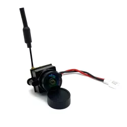RXCRC 5.8G FPV 48CH 25mW VTX-CAM с камерой 1000TVL 180° для гоночных дронов и FPV частей