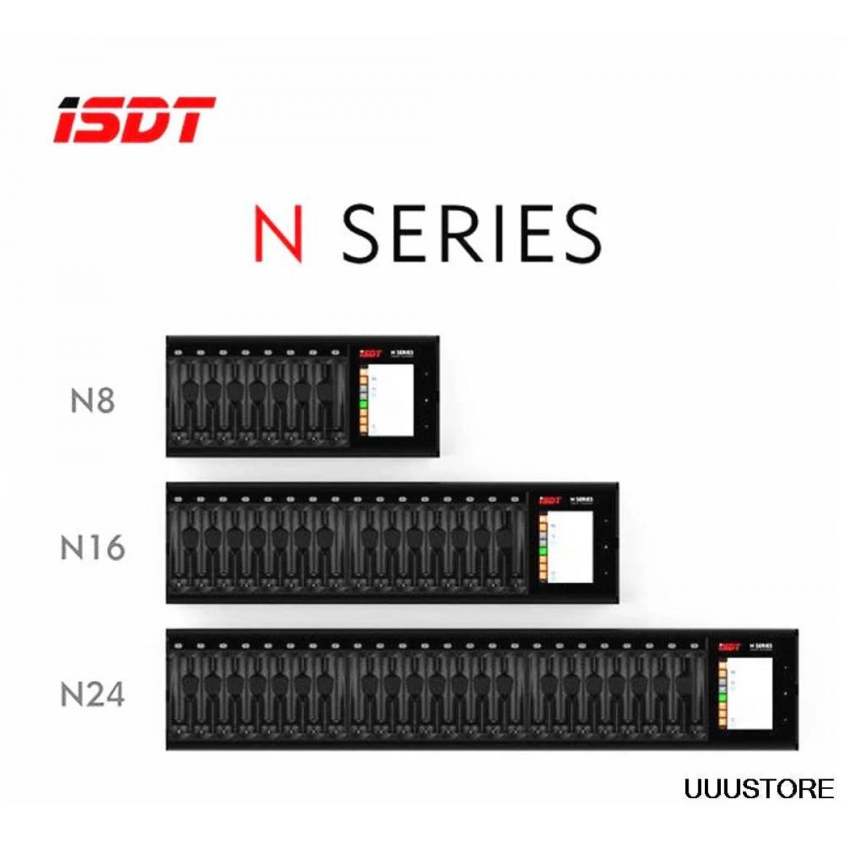 ISDT N8 Зарядное устройство AA AAA N16 N24 для Li-ion LiHv Ni-MH Ni-Cd LiFePO4 аккумуляторов FPV ISDT N8 Зарядное устройство AA AAA N16 N24 для Li-ion LiHv Ni-MH Ni-Cd LiFePO4 аккумуляторов FPV