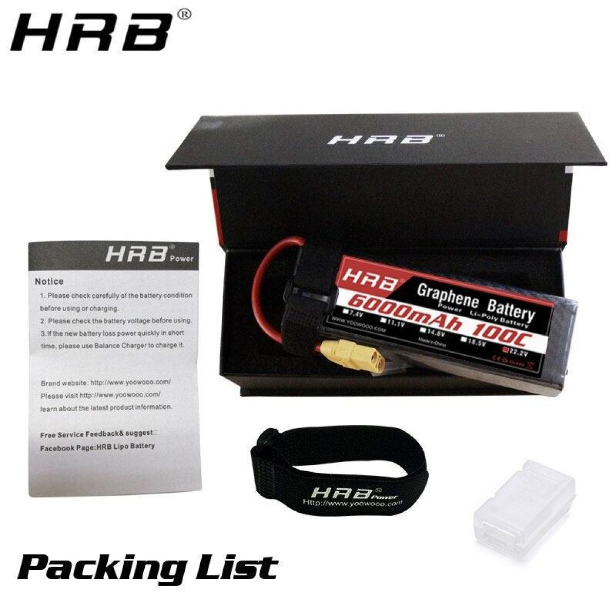 HRB 22.2V Графеновый Lipo аккумулятор 6000mAh 6S 100C XT90 EC5 Deans XT60 XT150 для RC моделей HRB 22.2V Графеновый Lipo аккумулятор 6000mAh 6S 100C XT90 EC5 Deans XT60 XT150 для RC моделей