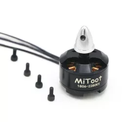 Бесколлекторный мотор Mitoot 1806 2280KV 2-3S CW/CCW для FPV дронов QAV250/260