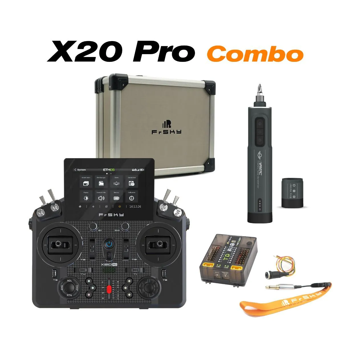 Аппаратура FrSky Tandem X20 Pro Combo с уникальным серийным номером (передатчик) Аппаратура FrSky Tandem X20 Pro Combo с уникальным серийным номером (передатчик)