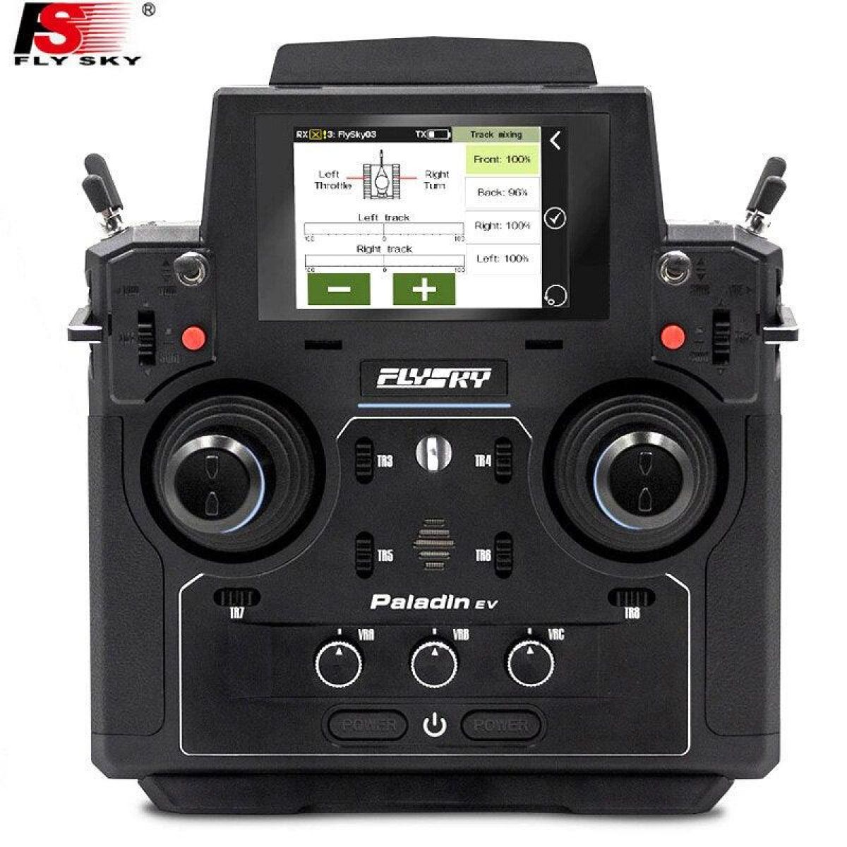 Flysky 2.4G 18CH PL18EV Радиосистема с FGR12B FGR8B, экран 3.5" TFT для RC катеров, авто, танков Flysky 2.4G 18CH PL18EV Радиосистема с FGR12B FGR8B, экран 3.5" TFT для RC катеров, авто, танков