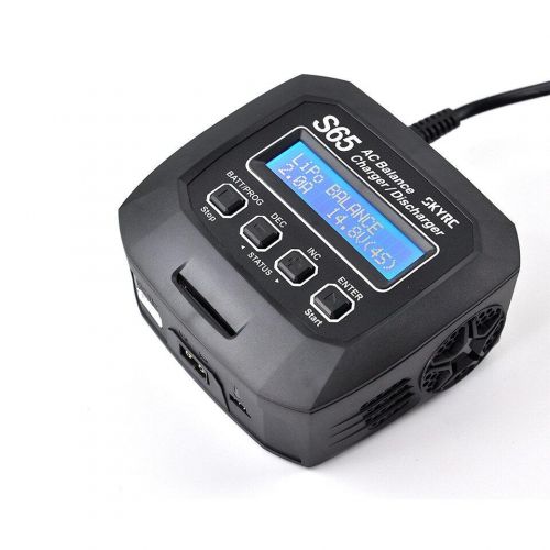 Зарядное устройство SKYRC S65 65Вт 6А XT60 для LiPo/LiFe/LiIon/NiMH/NiCd/PB/LiHV, функция разряда 10Вт