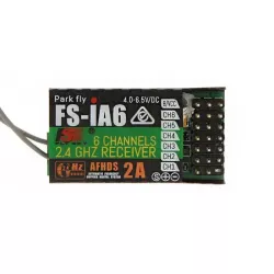 Приёмник FlySky FS-iA6 6CH AFHDS 2.4G для FPV-дрона, совместим с передатчиком I6A/I6S