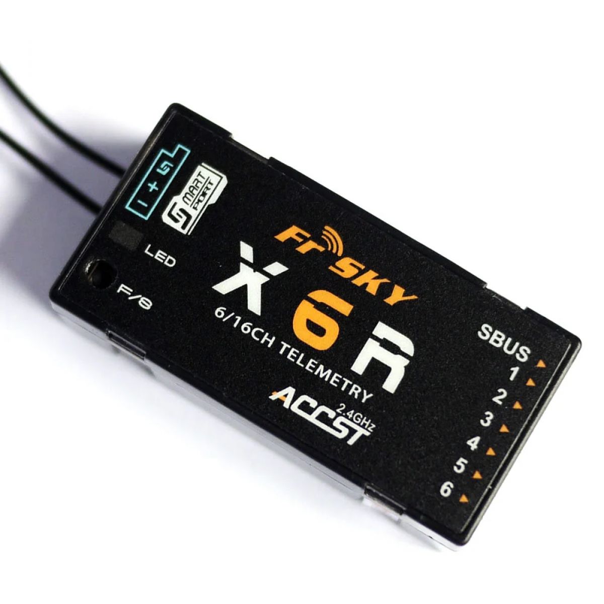 FrSky X6R 6ch 16Ch S.BUS ACCST приёмник телеметрии с Smart Port FrSky X6R 6ch 16Ch S.BUS ACCST приёмник телеметрии с Smart Port