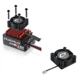 Hobbywing QUICRUN 10BL120/10BL60 ESC 120A/60A 2-3S LiPo Бесколлекторный регулятор для 1/10 1/12 RC авто