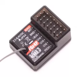 Приёмник FlySky FGR4P 2.4ГГц 4CH AFHDS 3 PWM/PPM/I.bus/S.bus для передатчика FSG4P RC авто/лодка