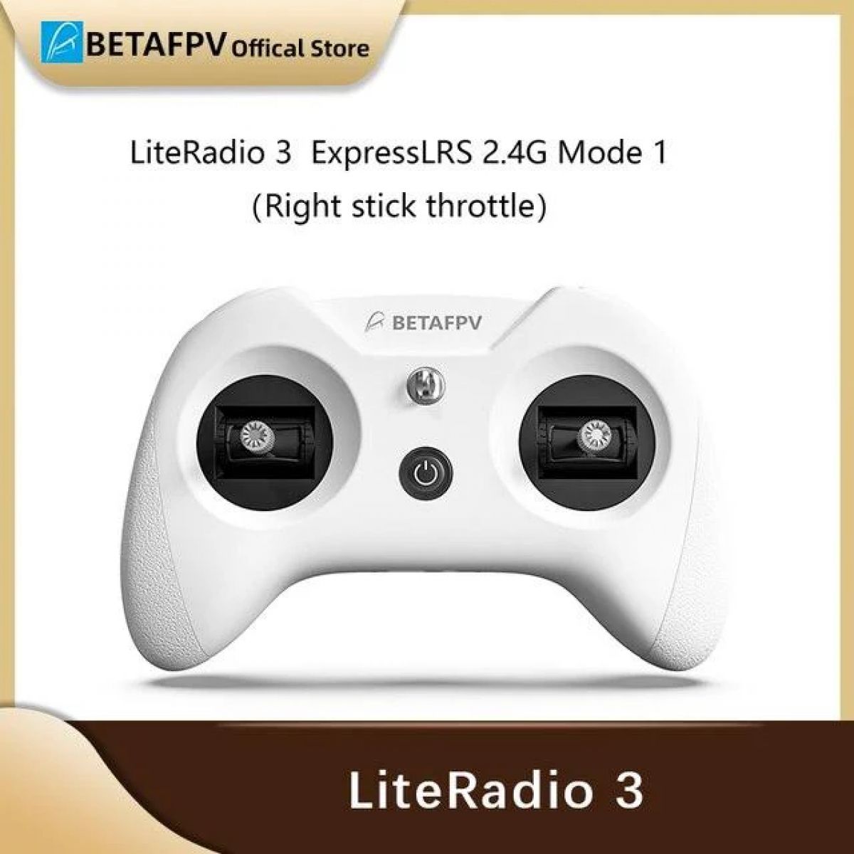 Пульт BETAFPV LiteRadio 3/2 SE ExpressLRS 8 каналов 2.4G для гоночных FPV-дронов Cetus PRO Пульт BETAFPV LiteRadio 3/2 SE ExpressLRS 8 каналов 2.4G для гоночных FPV-дронов Cetus PRO