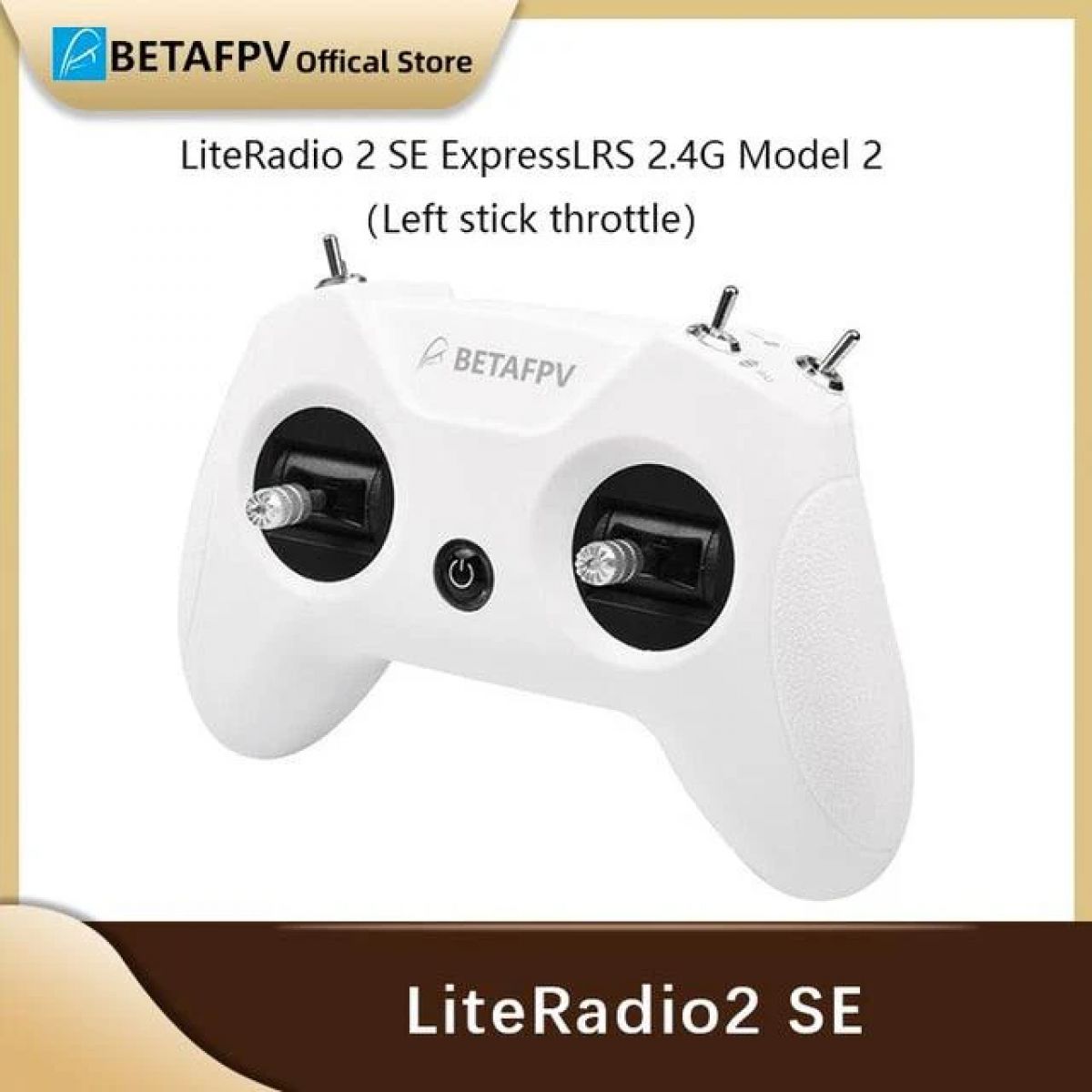 Пульт BETAFPV LiteRadio 3/2 SE ExpressLRS 8 каналов 2.4G для гоночных FPV-дронов Cetus PRO Пульт BETAFPV LiteRadio 3/2 SE ExpressLRS 8 каналов 2.4G для гоночных FPV-дронов Cetus PRO