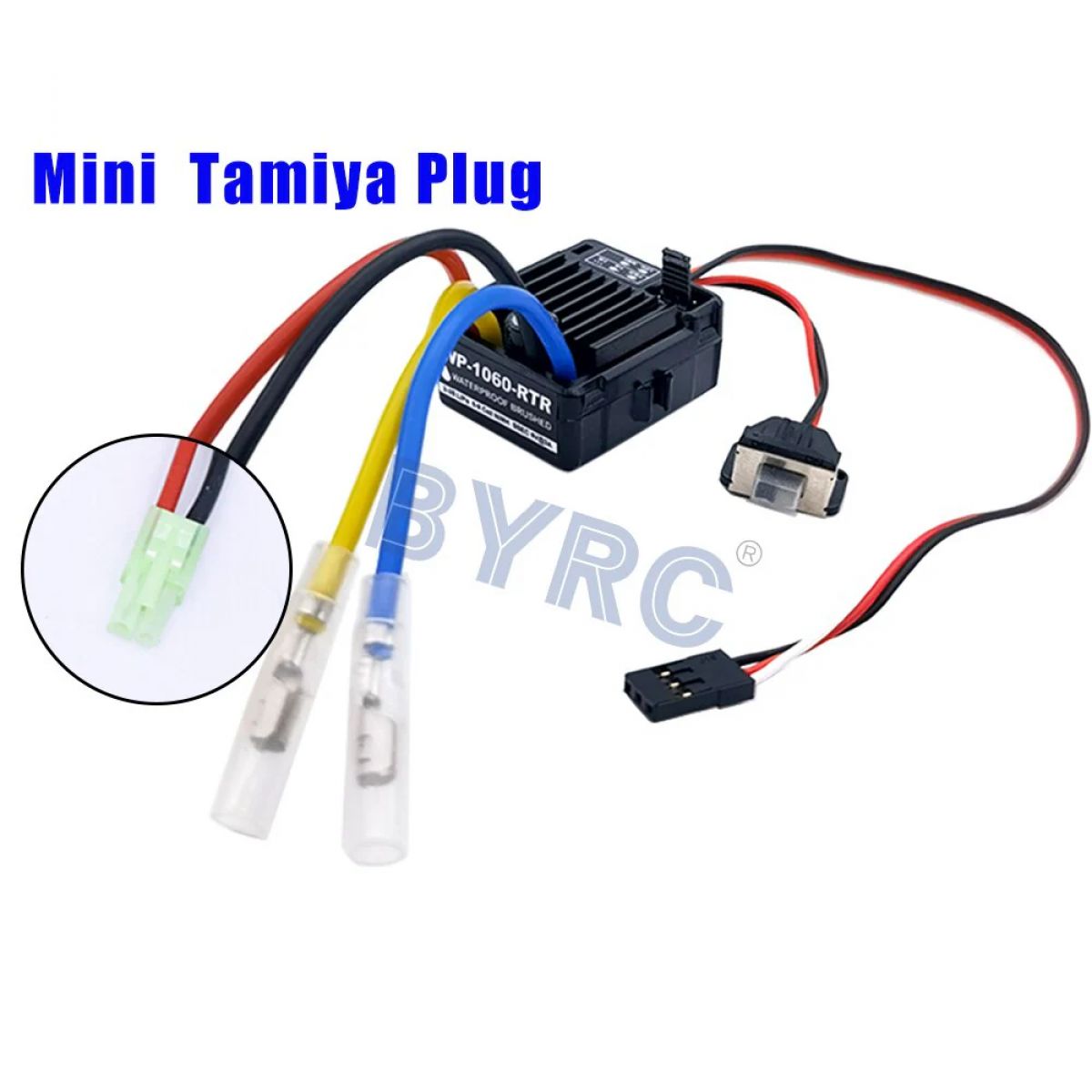 HobbyWing QuicRun 1060 RTR 60A ESC влагозащищённый для 1:10 RC авто Axial SCX10 HSP багги HobbyWing QuicRun 1060 RTR 60A ESC влагозащищённый для 1:10 RC авто Axial SCX10 HSP багги