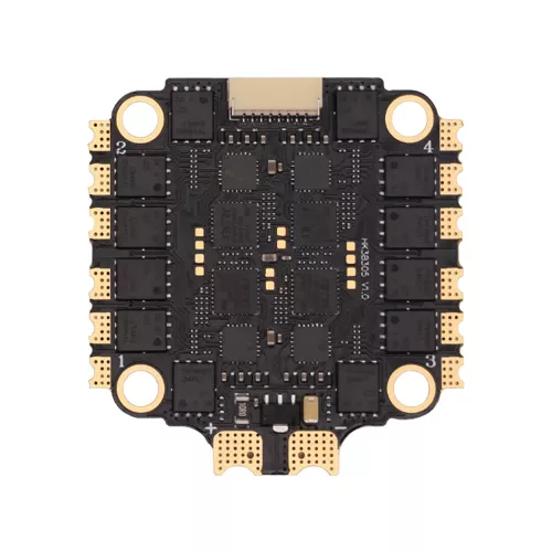 HAKRC 3B60A 60A 4-в-1 ESC для FPV-дрона – 2-8S, BLHeli_32, 30.5x30.5мм, Damped Light