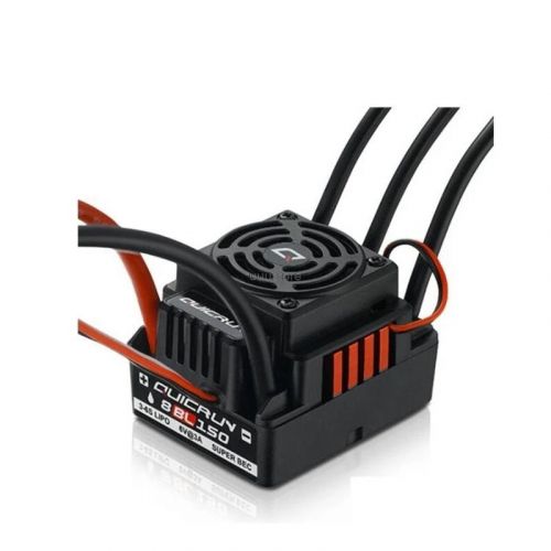 Hobbywing Quicrun 8BL150 ESC — бесколлекторный водонепроницаемый 150A ESC для 1/8 RC автомобилей