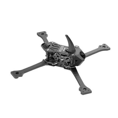 GEPRC Racer 208мм база, 5" фристайл FPV рама, 3D Shark Fin, 7075 авиационный алюминий