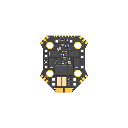 iFlight Borg 60 Mini 4-в-1 ESC, 2–6S, 60A, Anti-Spark, High Polymer Cap, BLHeli_32 для FPV дронов