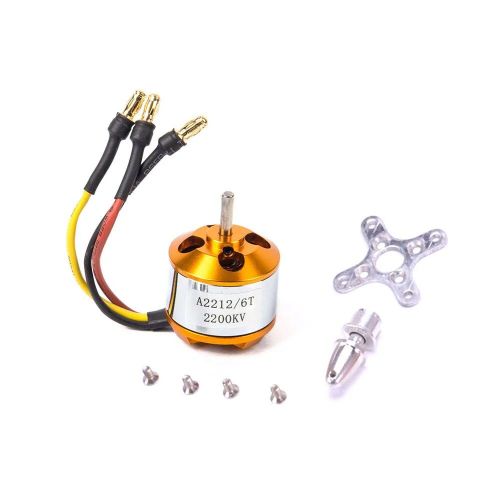 Бесколлекторный мотор XXD A2212 2200KV, HW 30A ESC, 6035 пропеллер, SG90 9G серво для RC самолёта