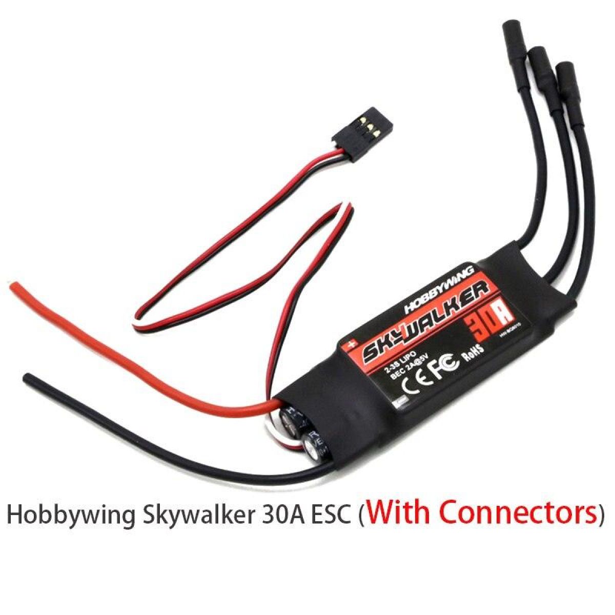 Регулятор скорости ESC с UBEC Hobbywing Skywalker 20A-80A для FPV дронов, самолётов и вертолётов Регулятор скорости ESC с UBEC Hobbywing Skywalker 20A-80A для FPV дронов, самолётов и вертолётов