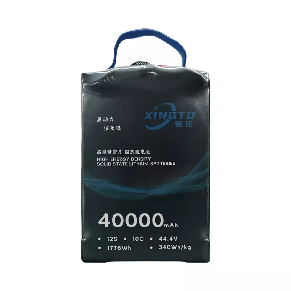 Аккумулятор XINGTO 44.4В 12S 40000мАч 10C для дрона — 340Втч/кг, высокоплотный полу-твердотельный литиевый Аккумулятор XINGTO 44.4В 12S 40000мАч 10C для дрона — 340Втч/кг, высокоплотный полу-твердотельный литиевый
