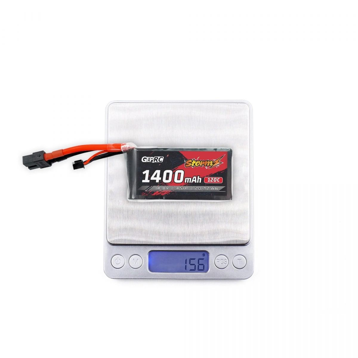 Аккумулятор GEPRC Storm 4S 1400mAh 120C для дронов 3-5" FPV квадрокоптеров и фристайла Аккумулятор GEPRC Storm 4S 1400mAh 120C для дронов 3-5" FPV квадрокоптеров и фристайла