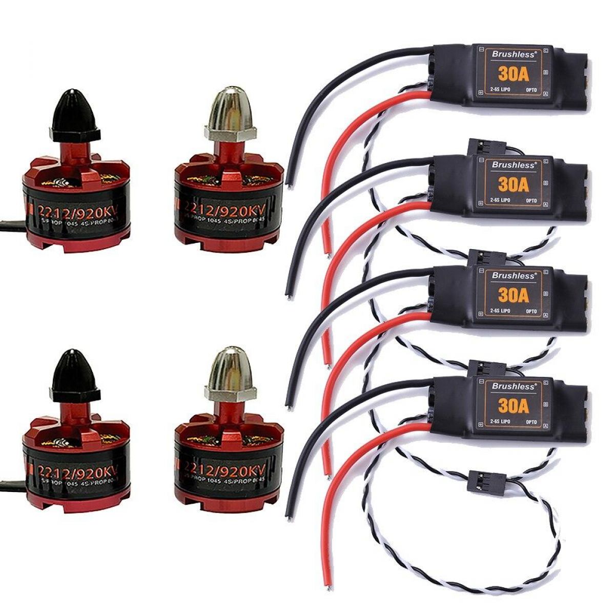 30A ESC OPTO 2-6S Бесколлекторный регулятор + двигатель 2212 920kv 2-4S для F450 F550 S500 квадрокоптер 30A ESC OPTO 2-6S Бесколлекторный регулятор + двигатель 2212 920kv 2-4S для F450 F550 S500 квадрокоптер