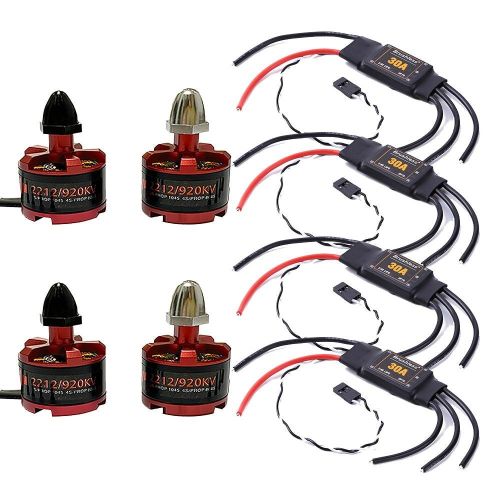 30A ESC OPTO 2-6S Бесколлекторный регулятор + двигатель 2212 920kv 2-4S для F450 F550 S500 квадрокоптер