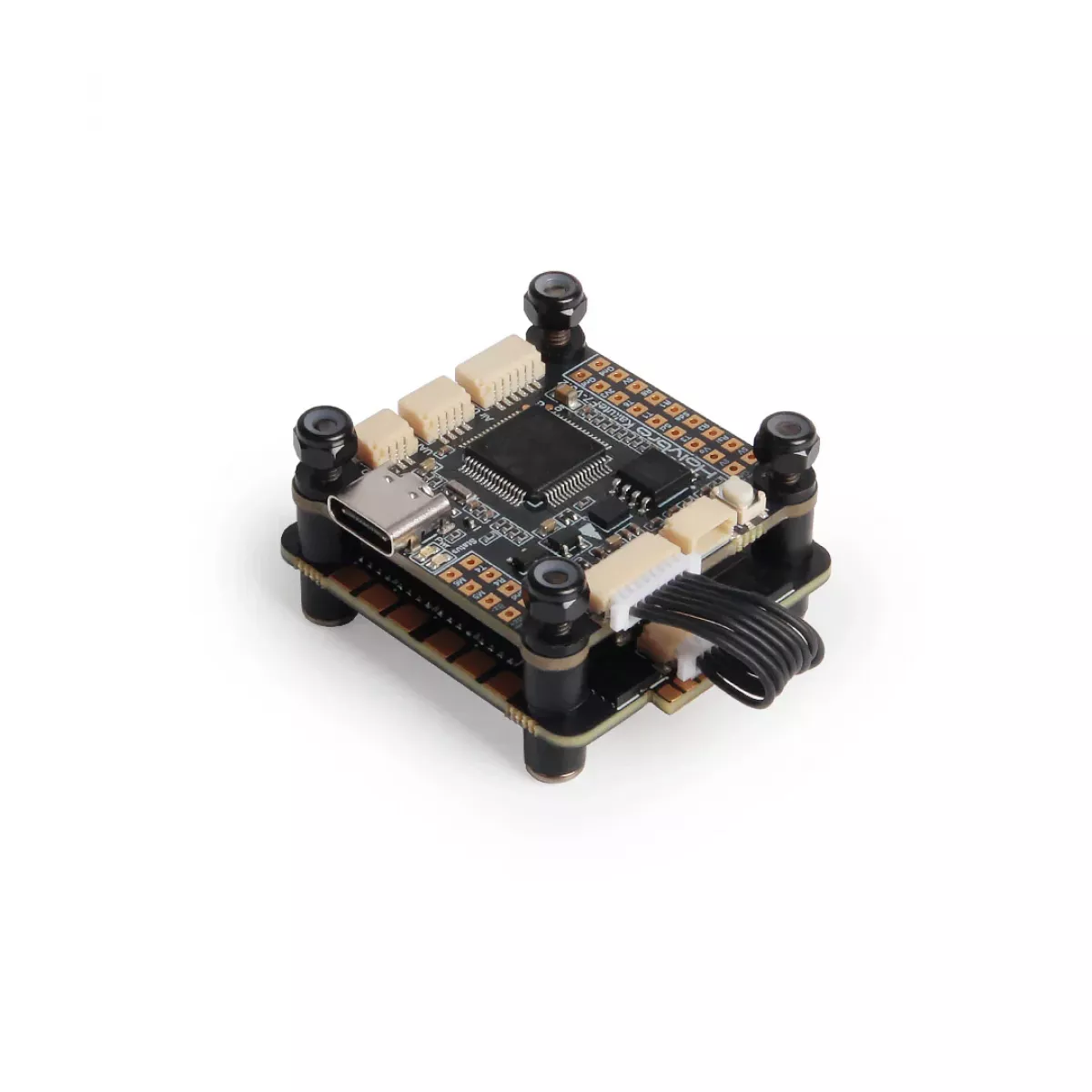Стек полётного контроллера Holybro Kakute F722 и Tekko32 F4 4в1 50A/60A/65A ESC 8S, DJI HD, AM32/BLHeli32 Стек полётного контроллера Holybro Kakute F722 и Tekko32 F4 4в1 50A/60A/65A ESC 8S, DJI HD, AM32/BLHeli32