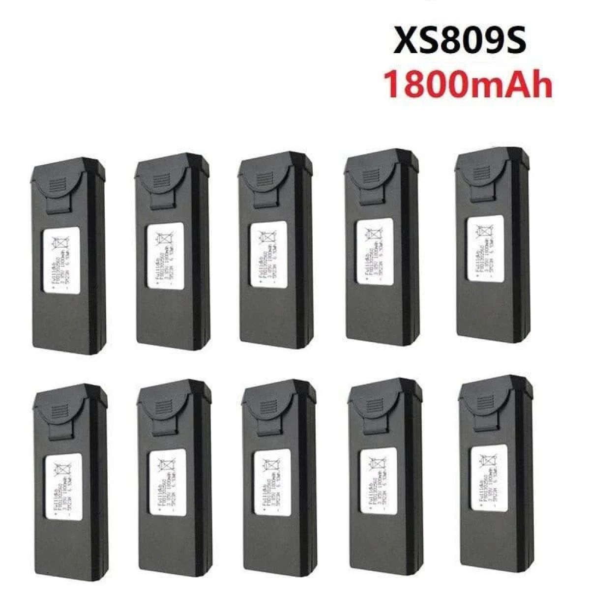 Оригинальный аккумулятор VISUO XS809s/XS816 3.7V/3.85V 1800mAh Lipo для дрона, запасная батарея Оригинальный аккумулятор VISUO XS809s/XS816 3.7V/3.85V 1800mAh Lipo для дрона, запасная батарея