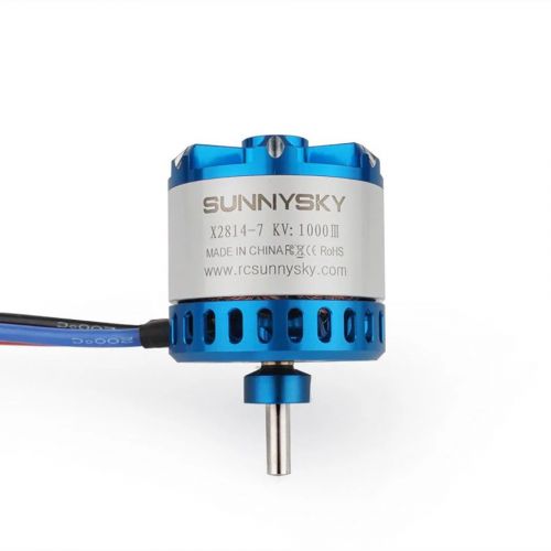 Бесколлекторный мотор SUNNYSKY X2814-III/X2820-III 445KV-1200KV для квадрокоптеров и самолетов