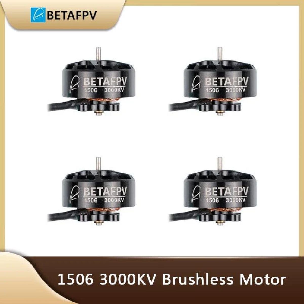 Бесщеточный мотор BETAFPV 1506 3000KV для квадрокоптера Pavo30, совместим с 20A Toothpick F4 AIO FC Бесщеточный мотор BETAFPV 1506 3000KV для квадрокоптера Pavo30, совместим с 20A Toothpick F4 AIO FC