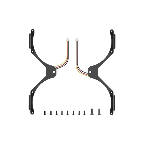 Запасные части для рамы iFlight Defender 16 1.6" FPV: защита пропеллеров и LED-элементы