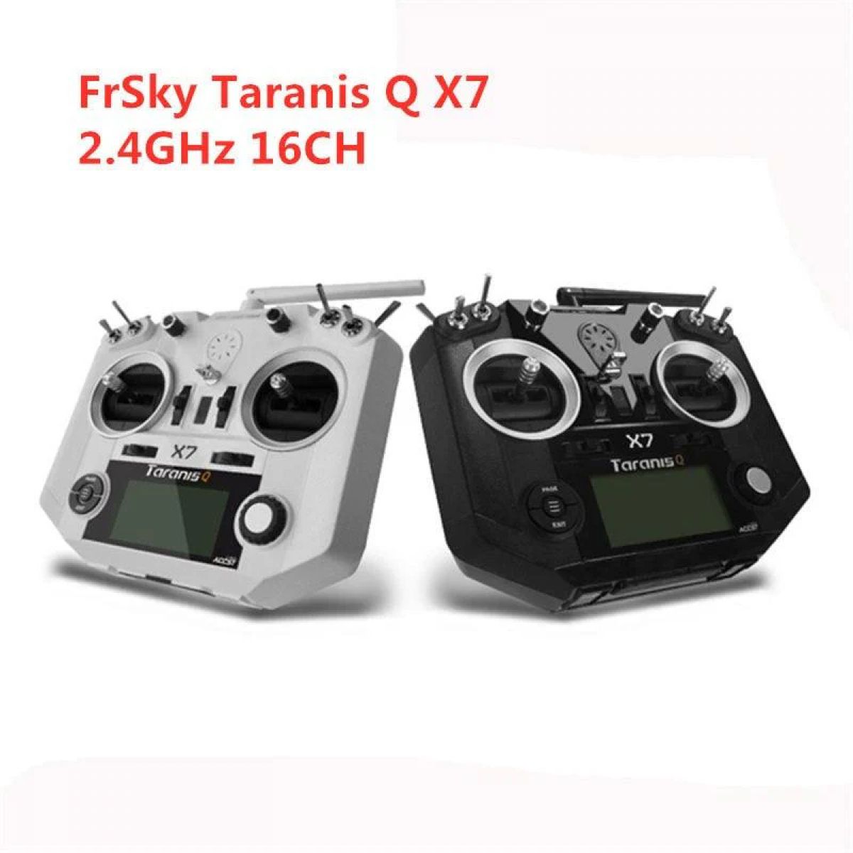 Аппаратура FrSky ACCST Taranis Q X7 2.4G 16CH Mode 2 для FPV дронов, международная версия Аппаратура FrSky ACCST Taranis Q X7 2.4G 16CH Mode 2 для FPV дронов, международная версия