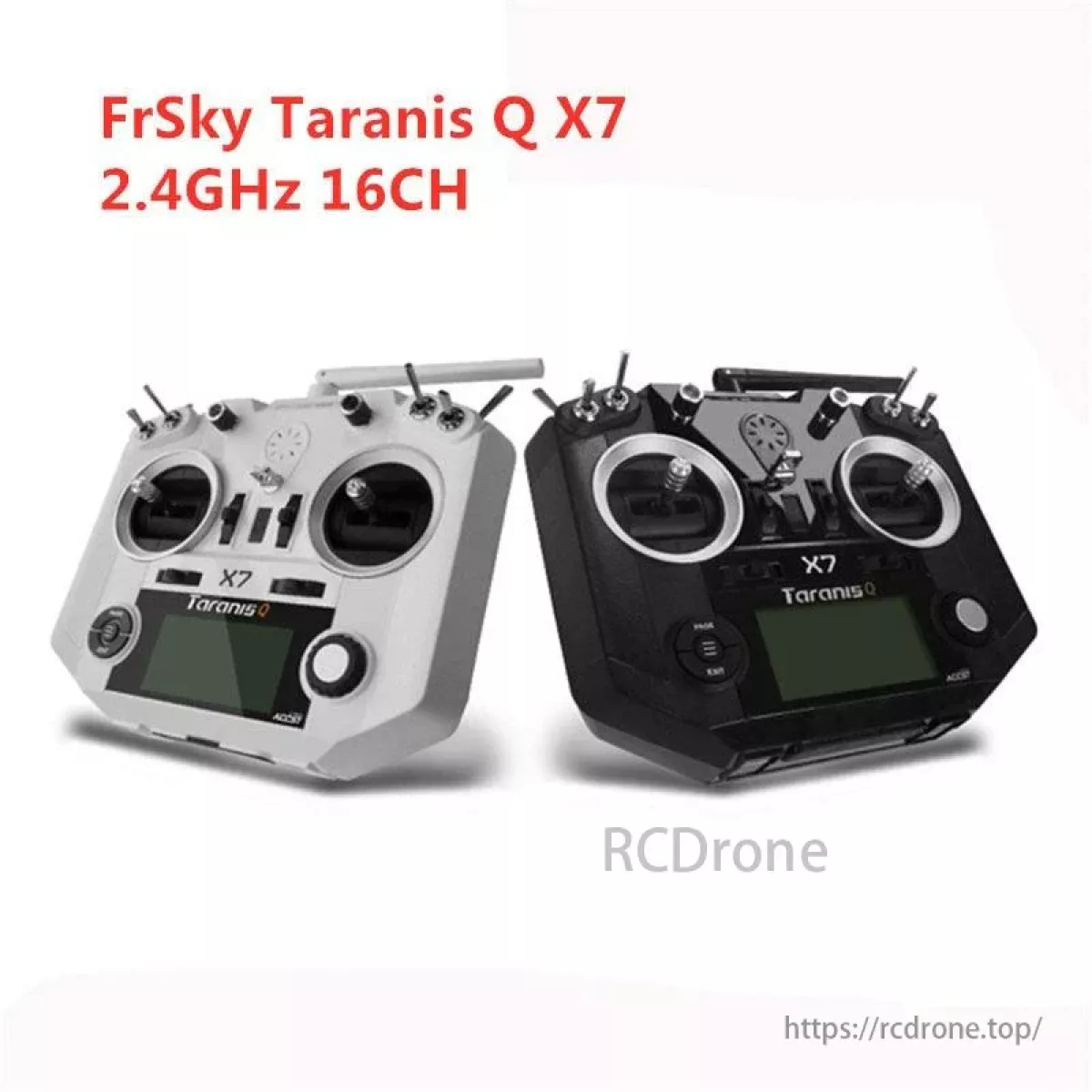 Аппаратура FrSky ACCST Taranis Q X7 2.4G 16CH Mode 2 для FPV дронов, международная версия Аппаратура FrSky ACCST Taranis Q X7 2.4G 16CH Mode 2 для FPV дронов, международная версия