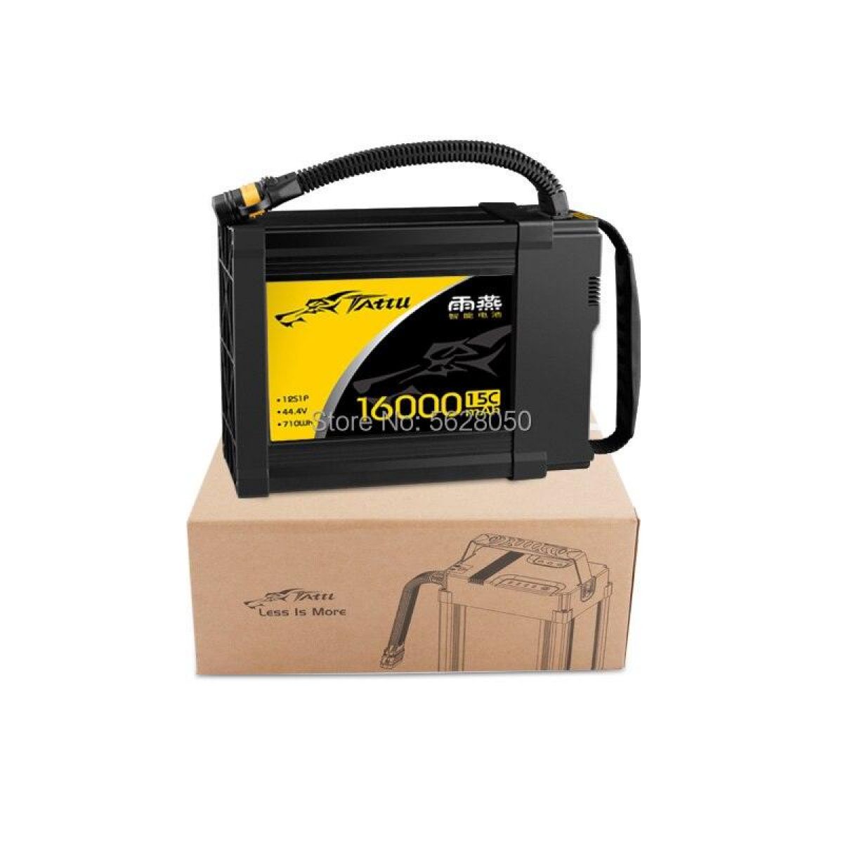 Аккумулятор TATTU 16000mAh 44.4V 12S LiPO 15C для сельскохозяйственных дронов мультикоптеров Аккумулятор TATTU 16000mAh 44.4V 12S LiPO 15C для сельскохозяйственных дронов мультикоптеров