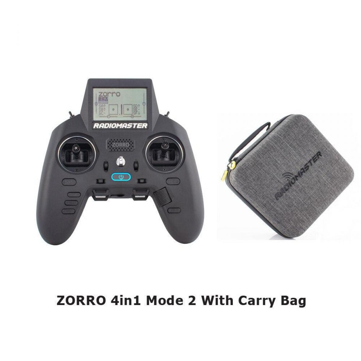 Аппаратура управления RadioMaster Zorro ELRS 2.4 ГГц CC2500 JP4IN1 с батареей и Hall-джойстиками Аппаратура управления RadioMaster Zorro ELRS 2.4 ГГц CC2500 JP4IN1 с батареей и Hall-джойстиками