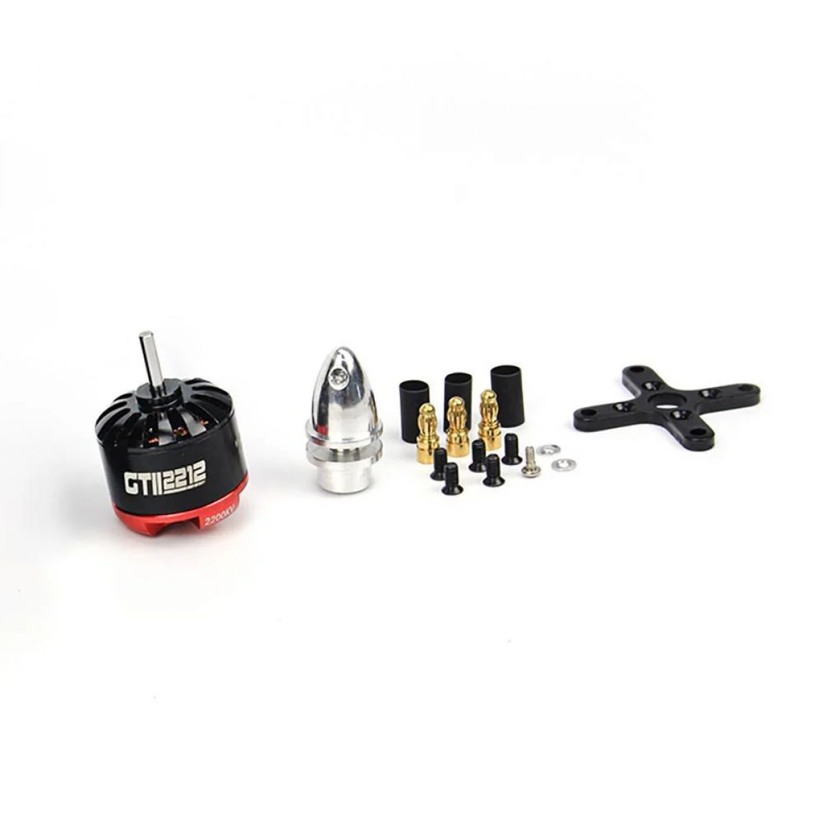 Бесколлекторный мотор Emax GTII-2212C 1000kv 1400kv 2450kv для FPV дрона и RC самолёта Бесколлекторный мотор Emax GTII-2212C 1000kv 1400kv 2450kv для FPV дрона и RC самолёта