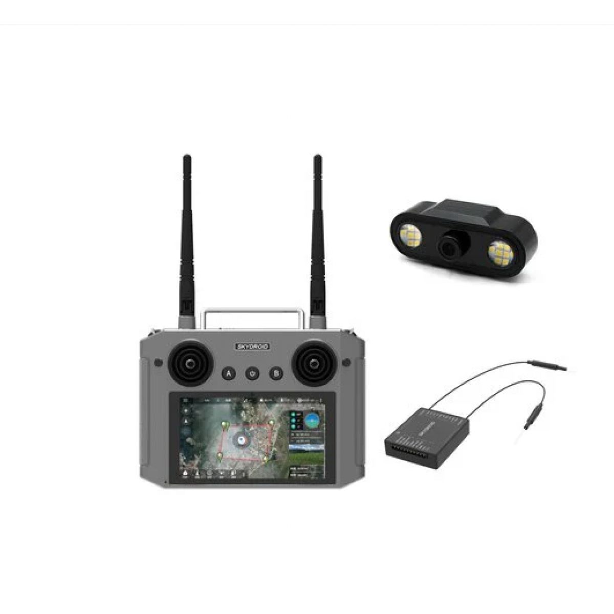 Пульт CUAV Skydroid H12 с RX и камерой, 12 каналов, 2.4ГГц, 1080P, цифровая передача данных Пульт CUAV Skydroid H12 с RX и камерой, 12 каналов, 2.4ГГц, 1080P, цифровая передача данных