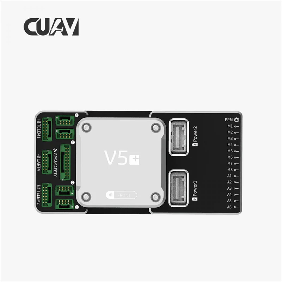 Автопилот CUAV Pixhawk V5 Plus с GPS NEO V2 для FPV-дронов, вертолётов и авиасимуляторов Автопилот CUAV Pixhawk V5 Plus с GPS NEO V2 для FPV-дронов, вертолётов и авиасимуляторов