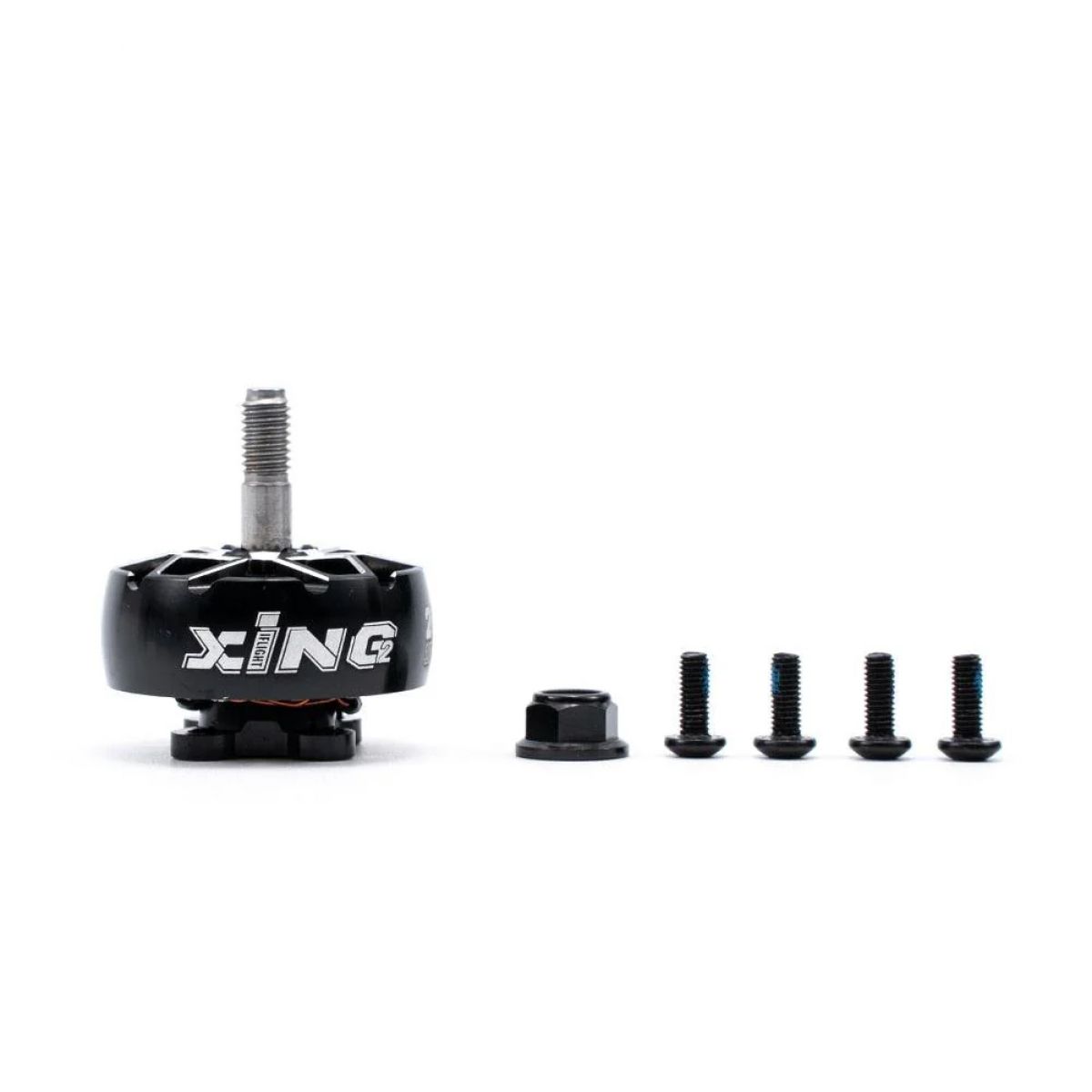 Бесколлекторный мотор iFlight XING2 2506 1500KV/1850KV, вал 5мм, черный, для FPV, титан Бесколлекторный мотор iFlight XING2 2506 1500KV/1850KV, вал 5мм, черный, для FPV, титан