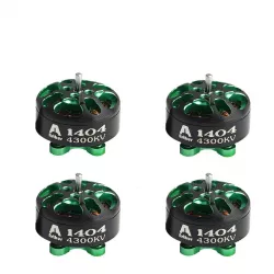 Набор 4 бесколлекторных моторов Flash Hobby Arthur A1404 2800KV/3800KV/4300KV/6000KV для FPV дронов 3–4"