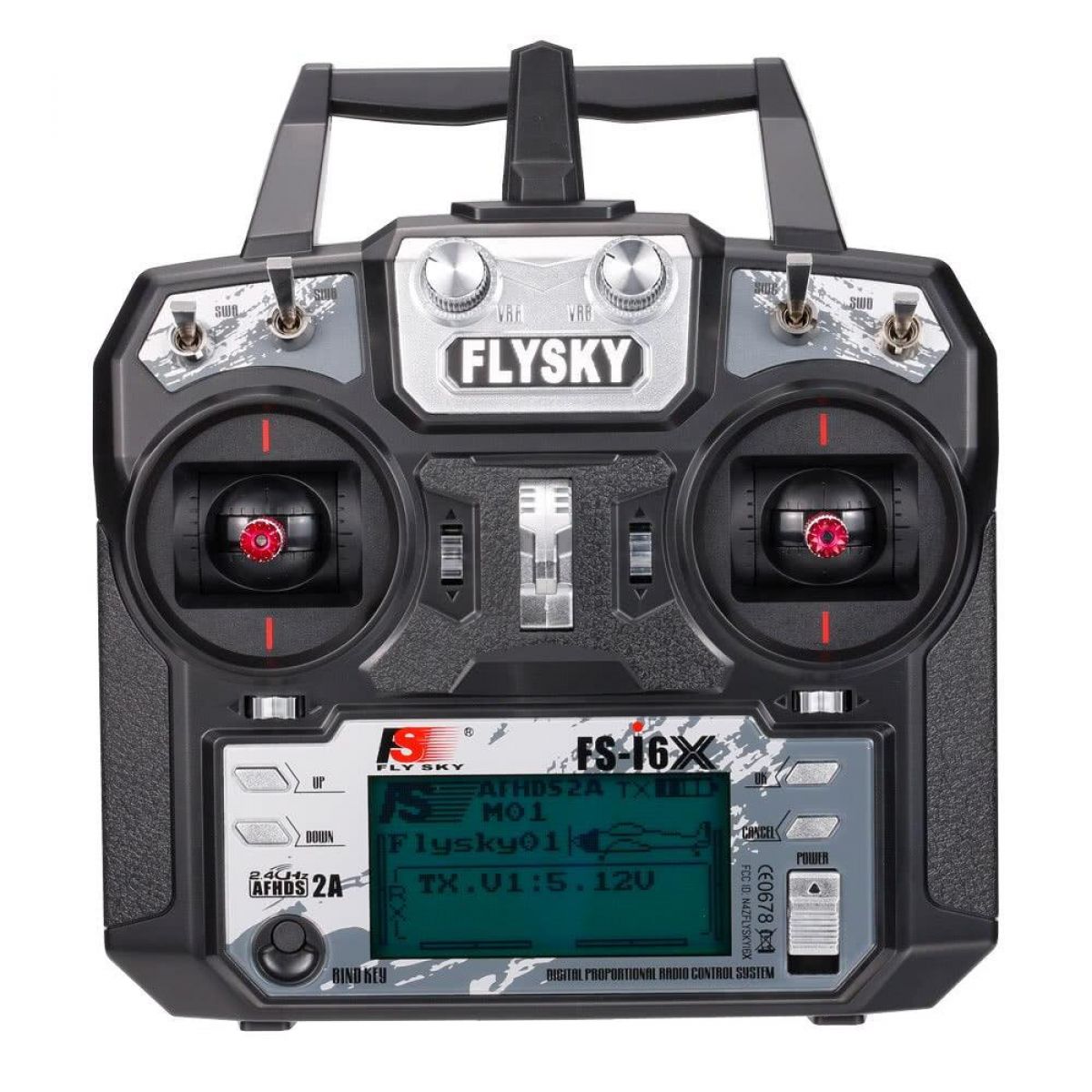 Flysky FS-i6X 2.4ГГц 6CH AFHDS 2A с приёмником FS-iA6B для дрона, самолёта, вертолёта, FPV Flysky FS-i6X 2.4ГГц 6CH AFHDS 2A с приёмником FS-iA6B для дрона, самолёта, вертолёта, FPV