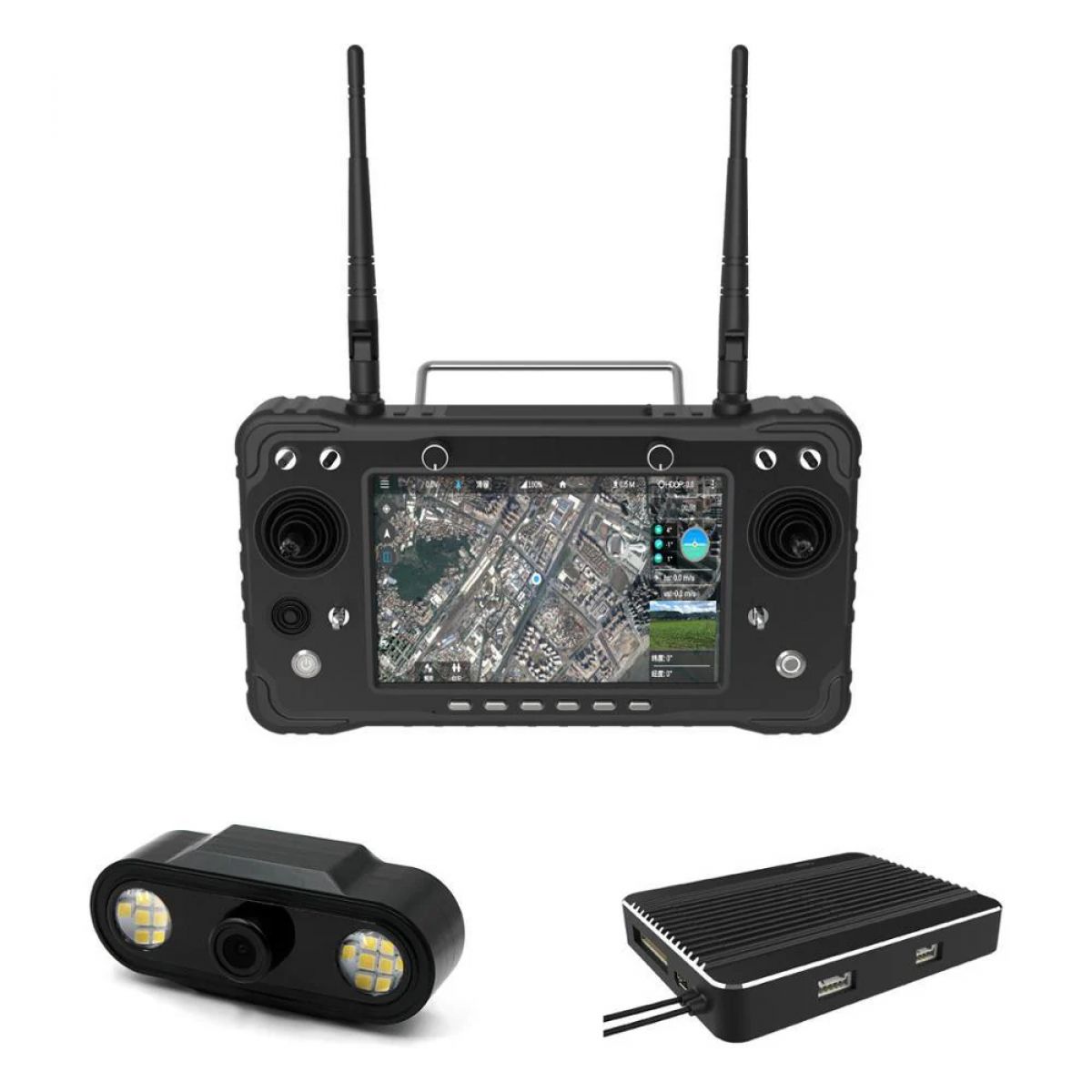 CUAV Black H16 — система видеопередачи 15 км, пульт ДУ HDMI для дрона, совместим с pixhawk CUAV Black H16 — система видеопередачи 15 км, пульт ДУ HDMI для дрона, совместим с pixhawk
