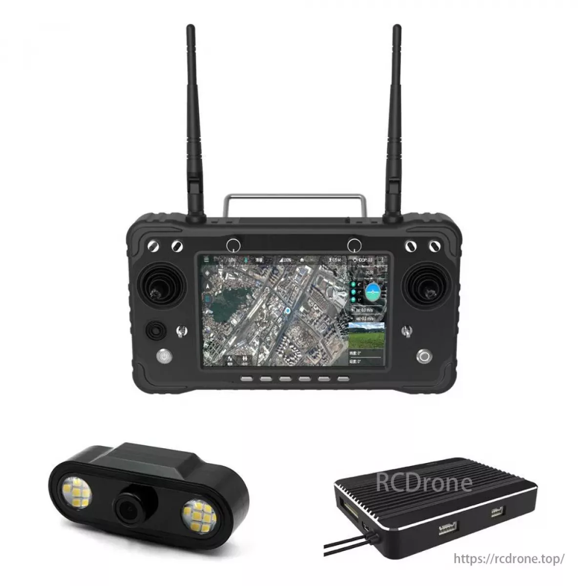 CUAV Black H16 — система видеопередачи 15 км, пульт ДУ HDMI для дрона, совместим с pixhawk CUAV Black H16 — система видеопередачи 15 км, пульт ДУ HDMI для дрона, совместим с pixhawk