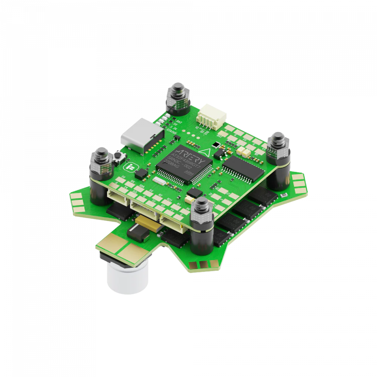 Стек iFlight BLITZ ATF435: полётный контроллер ATF435 + 4-в-1 ESC E55S 2–6S Стек iFlight BLITZ ATF435: полётный контроллер ATF435 + 4-в-1 ESC E55S 2–6S