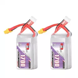 Набор 2шт GNB 4S HV 1700mAh 60C 120C LiPo аккумулятор для дрона