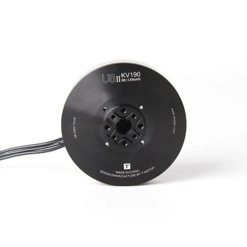 T-motor Dust U8 II — высокотяговый мотор 7 кг, водонепроницаемый, для БПЛА и мультикоптеров, FOC ESC